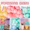 100 Pieces Pastel Balloon Garland Kit – Pastel Rainbow Balloon Arch – Small and Large Pastel Balloons for Pastel Birthday Decorations – Unicorn, Spring, Macaron, Easter, Donut & Ice Cream Party Balloons